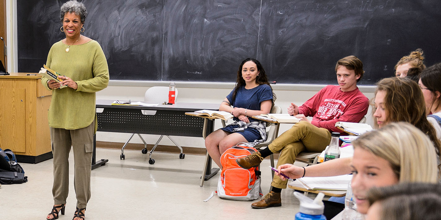 Students in class