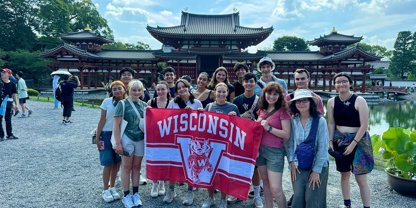 Students visiting abroad